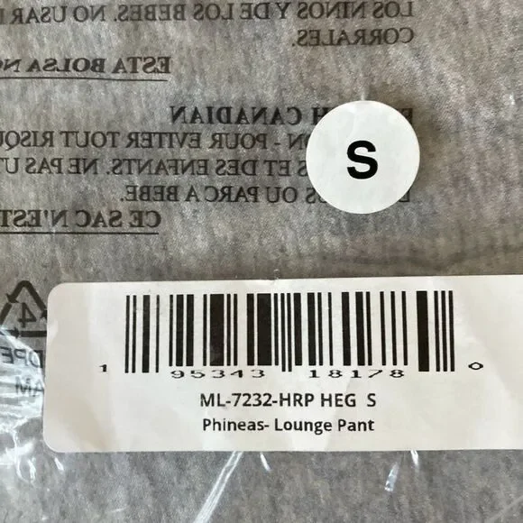 Michael Lauren‎ ML-7232-HRP Heg Phineas Lounge Pant Size Small (G3)  NWT - Picture 6 of 6